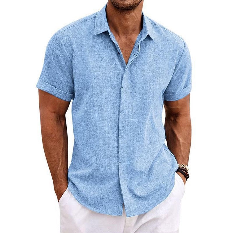 MIAMI Short Sleeve Linen Shirt